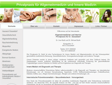 Tablet Screenshot of drsbarth.de